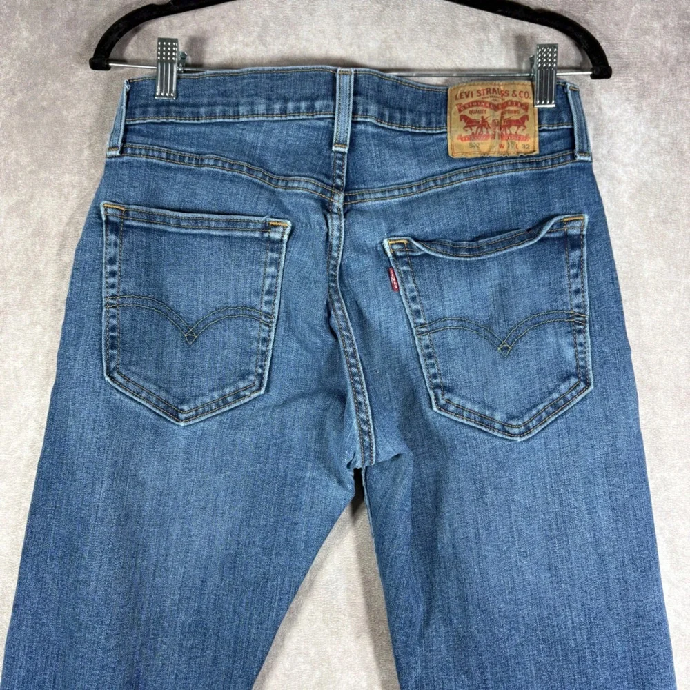 Levi's Jeans Mens Size 30x32 Blue 512 Slim Taper Stretch Denim Casual Everyday